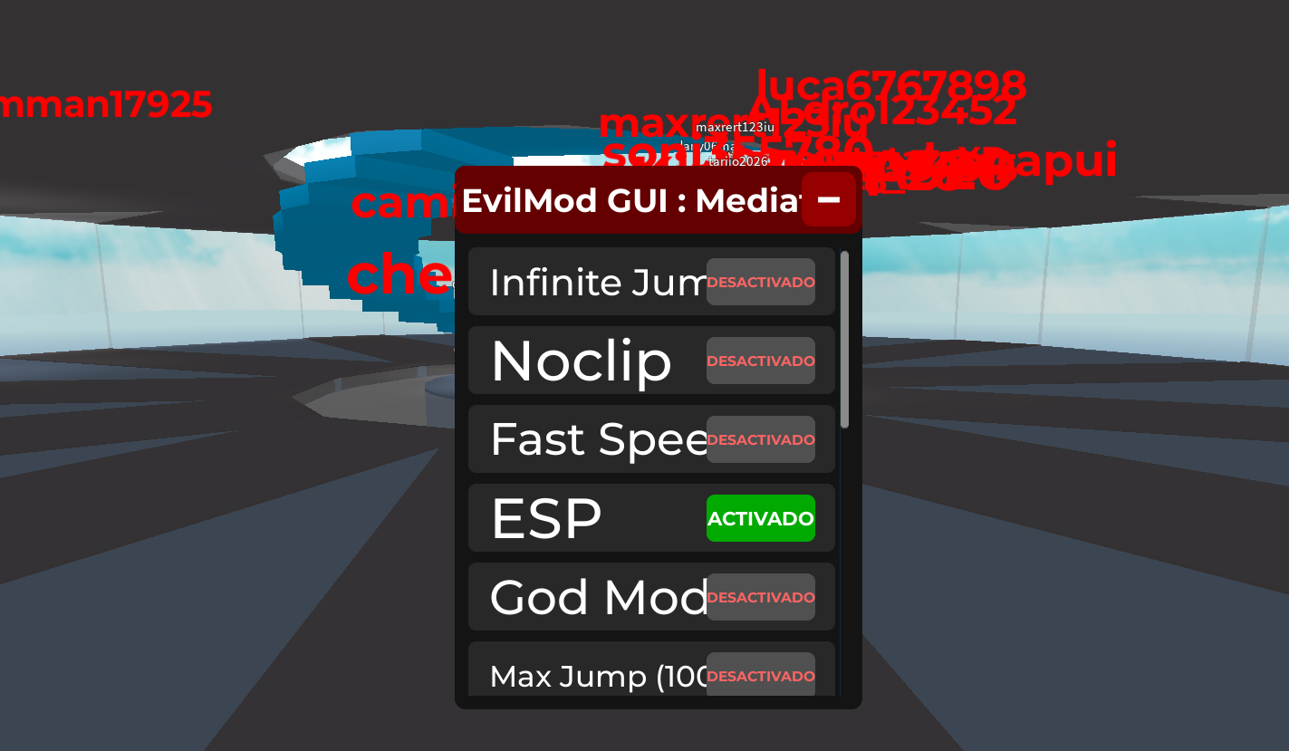 EvilMod GUI (Based on HappyMod)