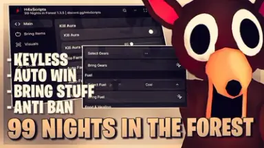 GodMode Farm Tree Farming Auto Cook Inf Wood