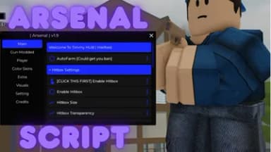 Roblox  Script Auto FarmHitboxAimBotTriggerbot